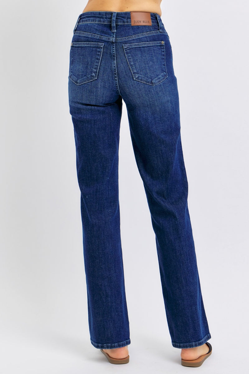 Hazel Blues® |  Judy Blue Tummy Control Straight Jeans