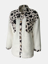 Hazel Blues® |  Fuzzy Button Up Long Sleeve Jacket