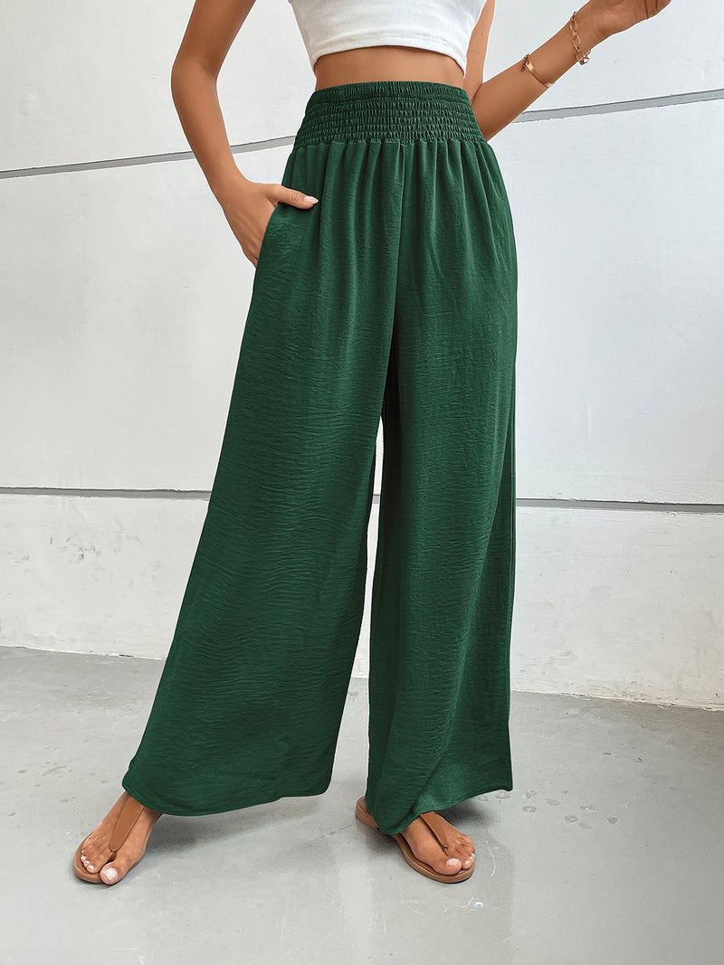 Hazel Blues® |  Perfee Wide Leg Pants with Pockets