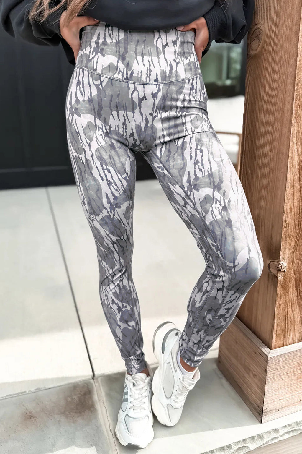 Camouflage Pattern High Waist Leggings | Camo High Waist Leggings