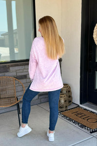 Hazel Blues® |  Best Selling Luna Mineral Wash Sweatshirt in Two Colors