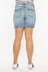 Hazel Blues® |  Kancan Raw Hem High Waist Denim Shorts