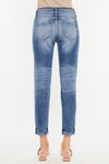 Hazel Blues® |  Kancan High Rise Distressed Mom Jeans