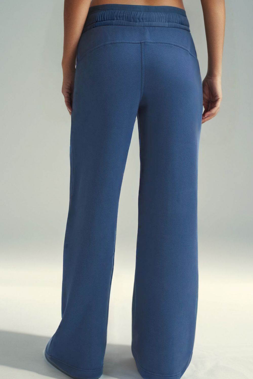 Hazel Blues® |  Drawstring Elastic Waist Straight Leg Pants