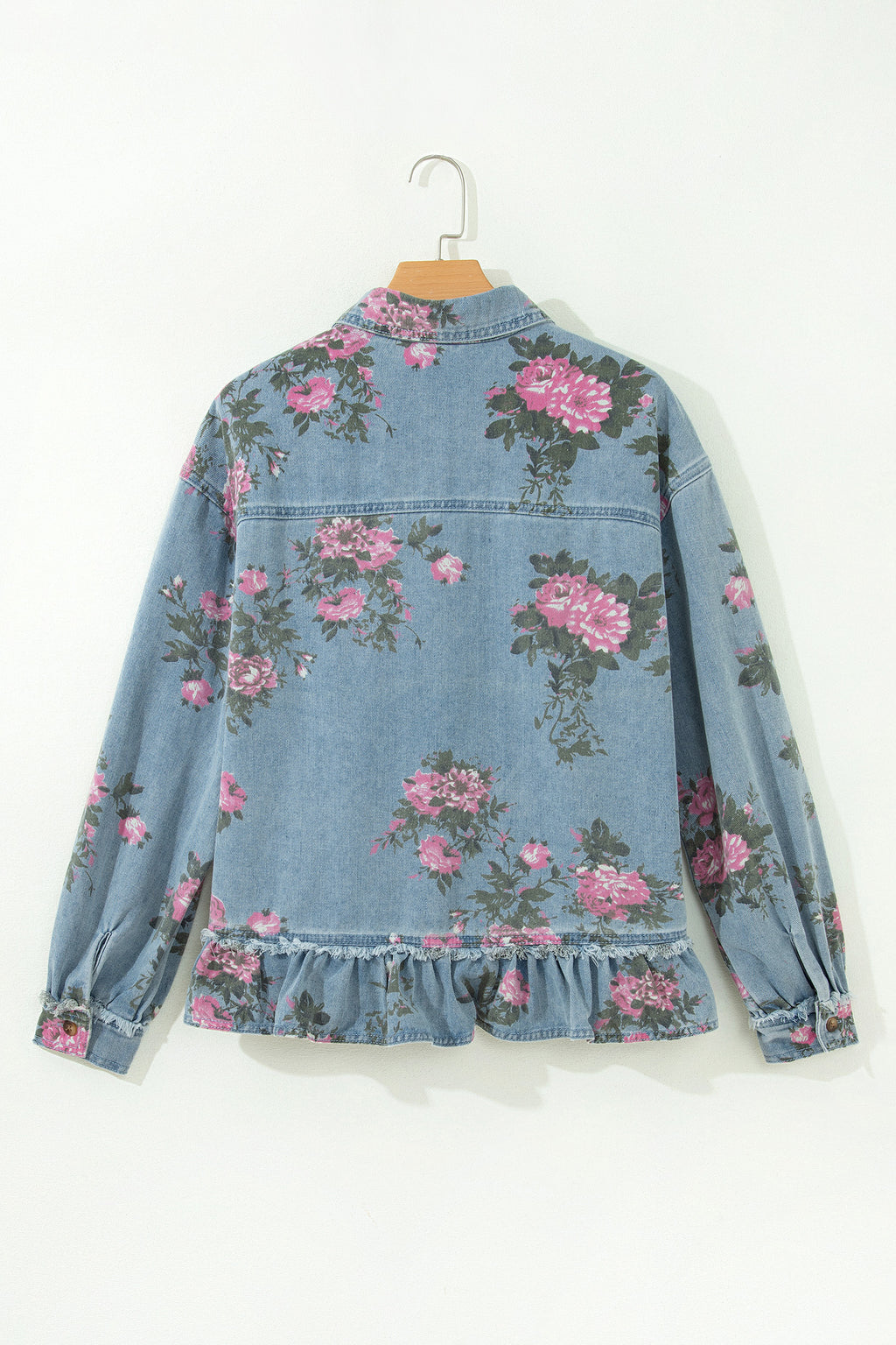 Victoria Leigh Floral Denim Jacket