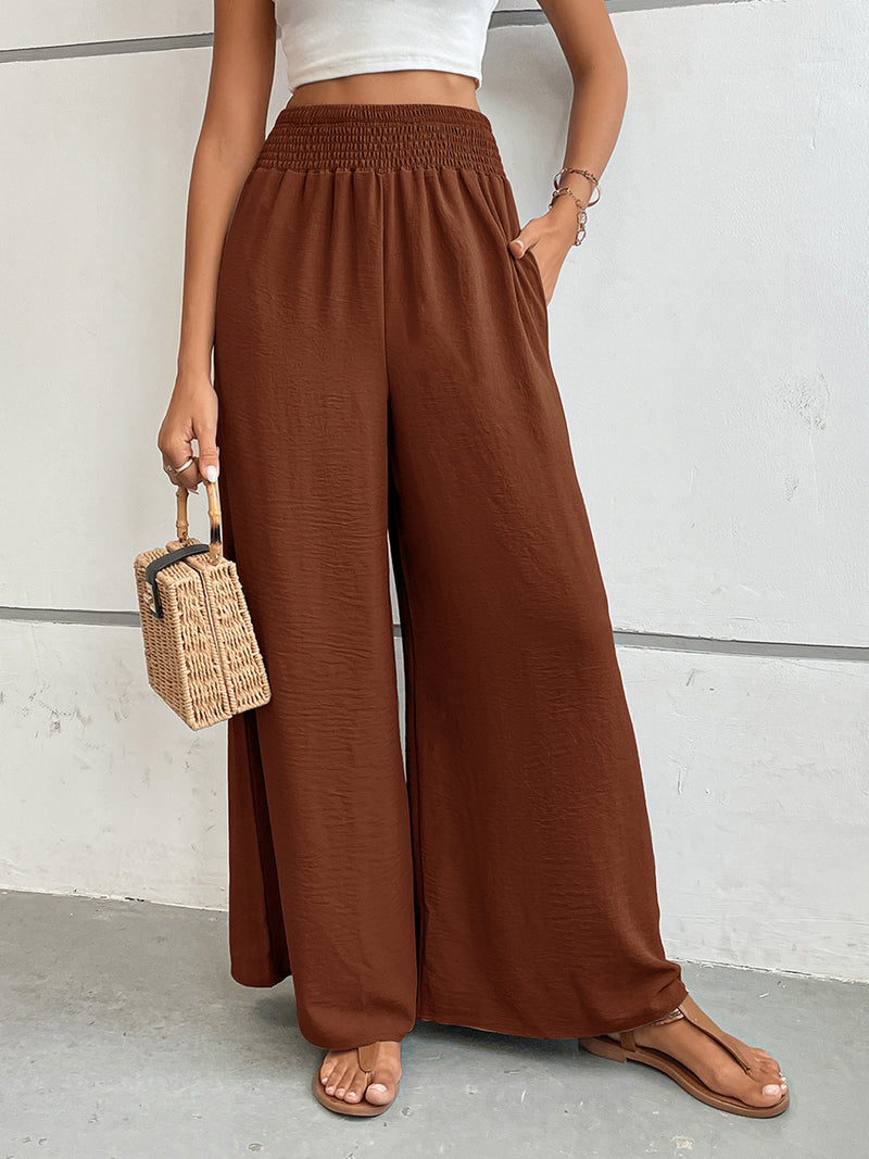 Hazel Blues® |  Perfee Wide Leg Pants with Pockets