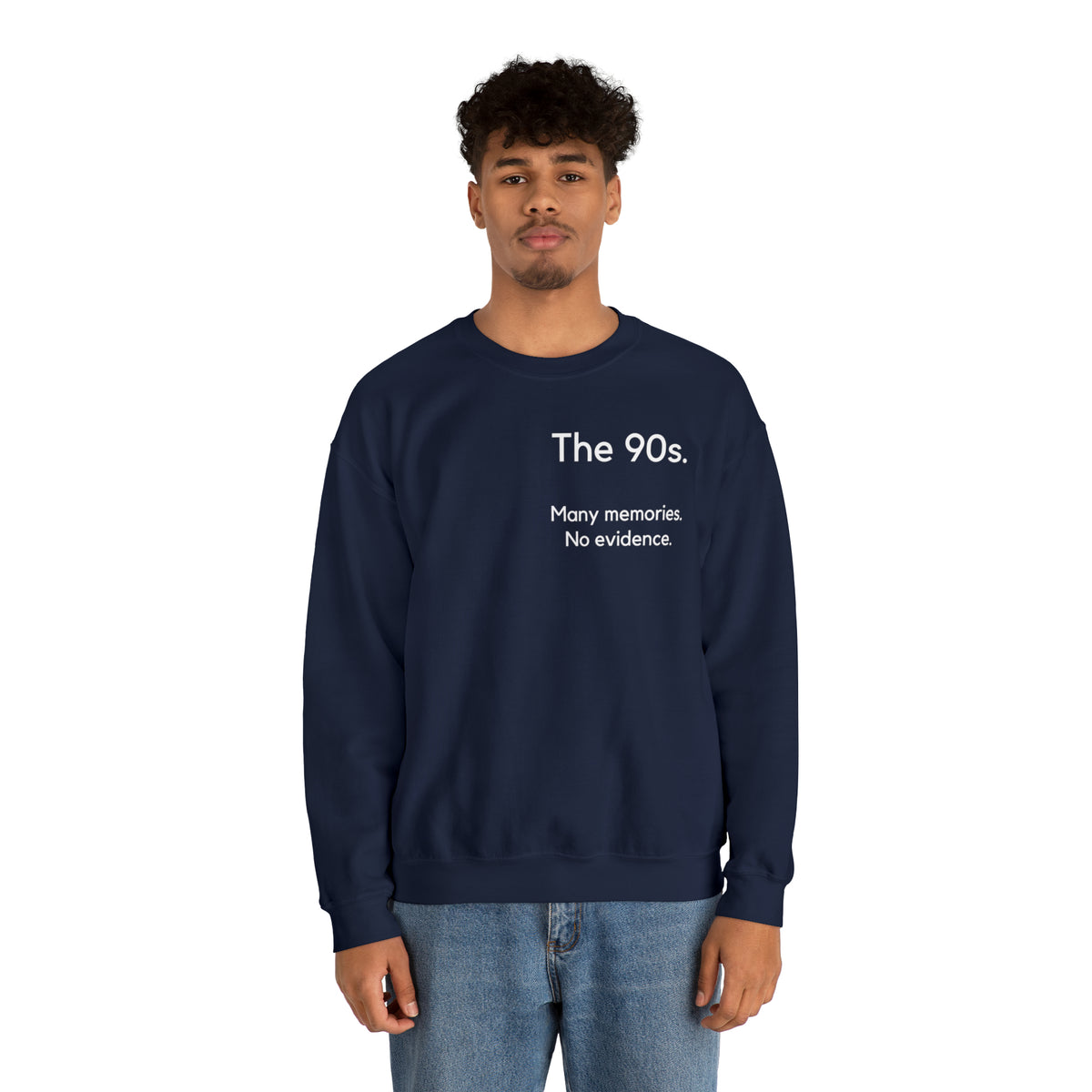 Hazel Blues® |  The 90s Graphic Crewneck Sweatshirt