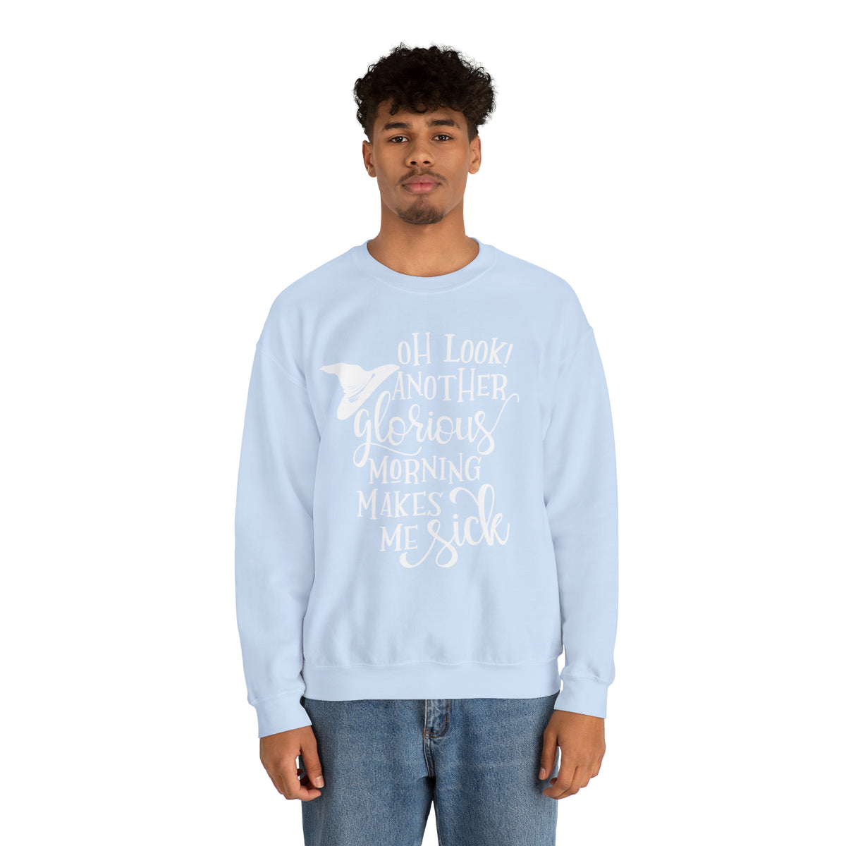 Hazel Blues® |  Glorious Morning Graphic Crewneck Sweatshirt