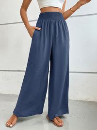 Hazel Blues® |  Perfee Wide Leg Pants with Pockets