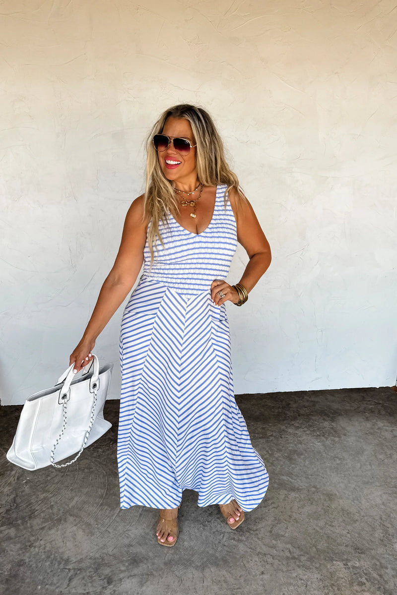 PREORDER: Luciana Stripe Dress