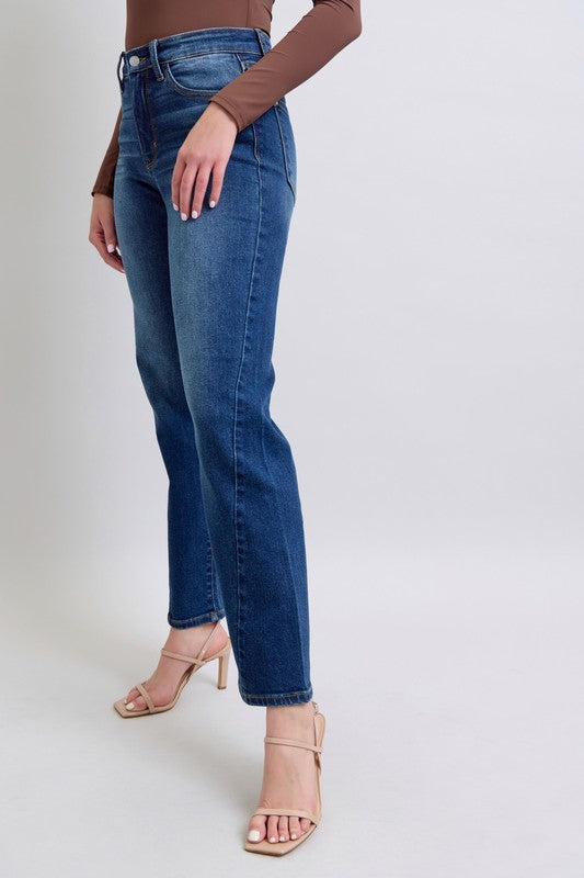 Hazel Blues® |  Judy Blue Side Seam Detail Straight Jeans with Pockets