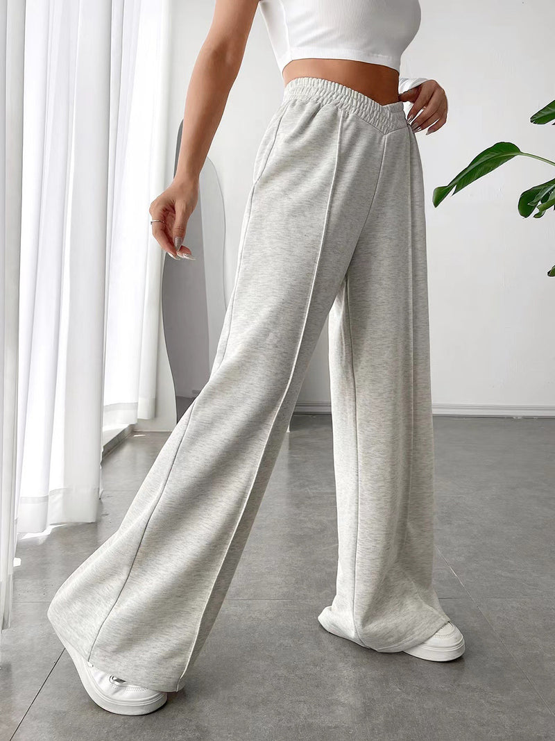 Hazel Blues® |  Elastic Waist Wide Leg Pants