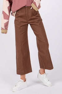 Hazel Blues® |  SAGE + FIG Wide Leg Cropped Pants