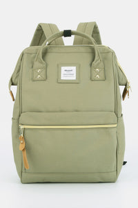 Hazel Blues® |  Himawari Waterproof Canvas Backpack Bag with Side Pockets