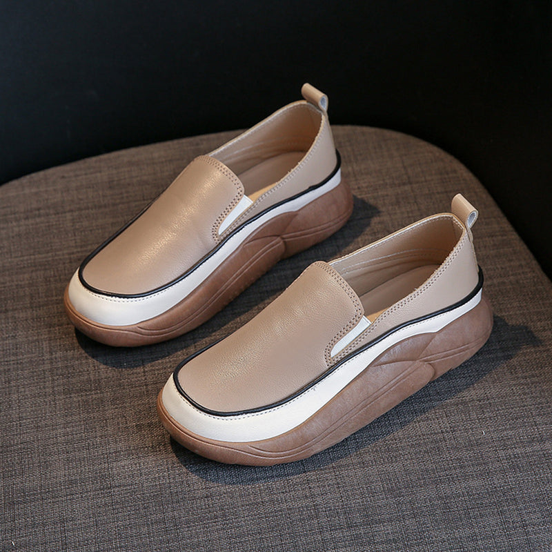 Hazel Blues® |  Chunky Slip On Shoes