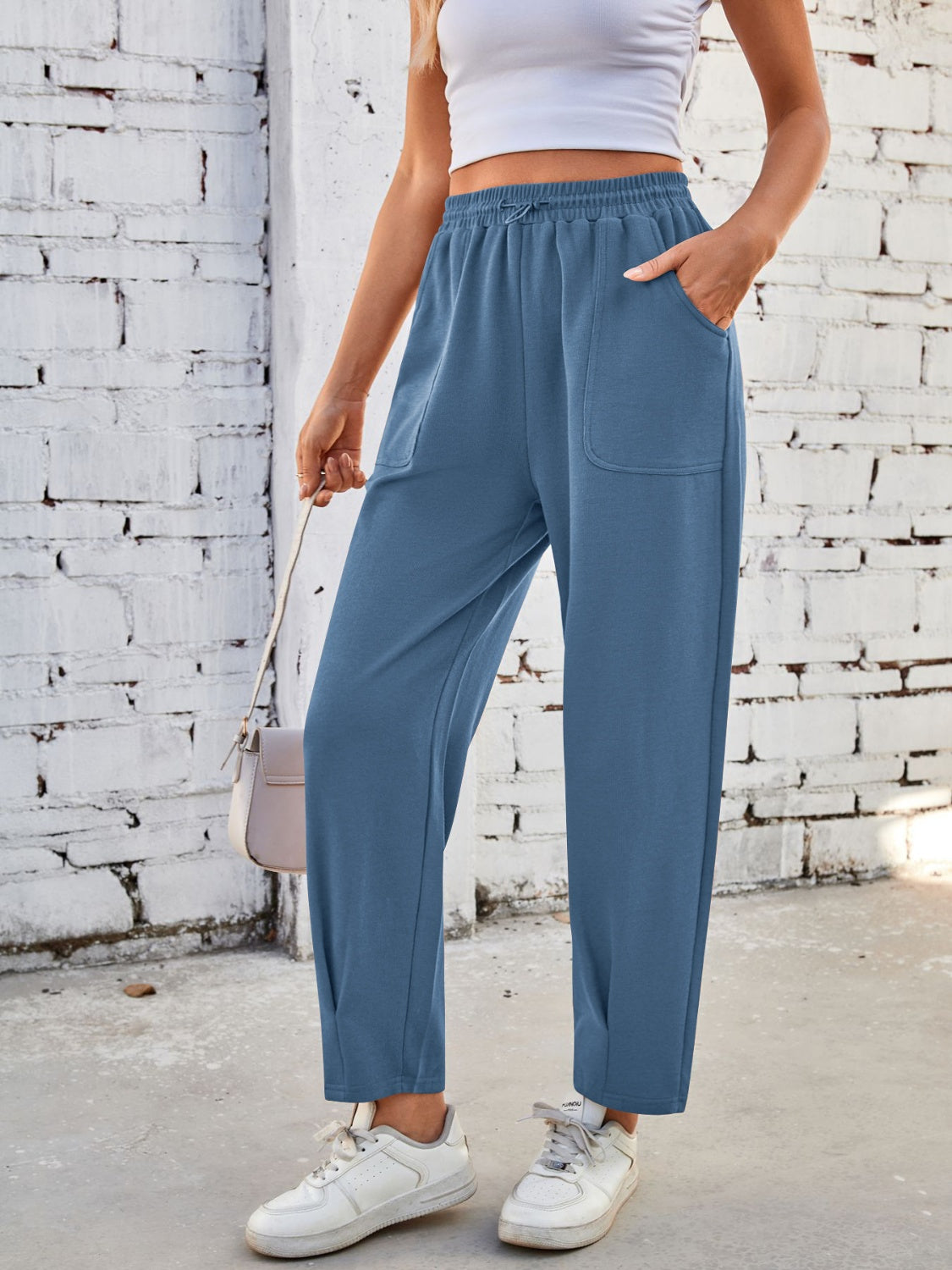 Hazel Blues® |  Lovelet Drawstring Pants with Pockets