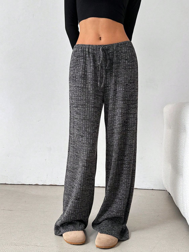 Hazel Blues® |  Tied Striped Wide Leg Pants