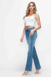 Hazel Blues® |  bytos Cat's Whiskers Mid Rise Bootcut Jeans