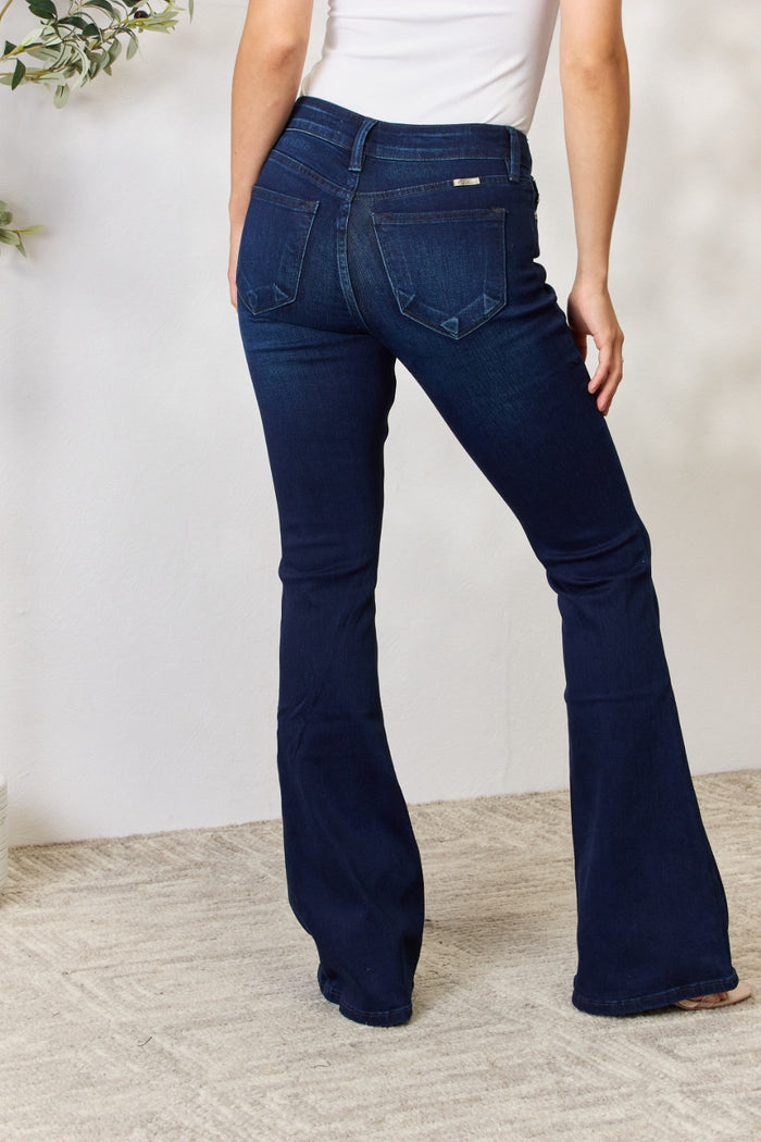 Hazel Blues® |  Kancan Mid Rise Flare Jeans