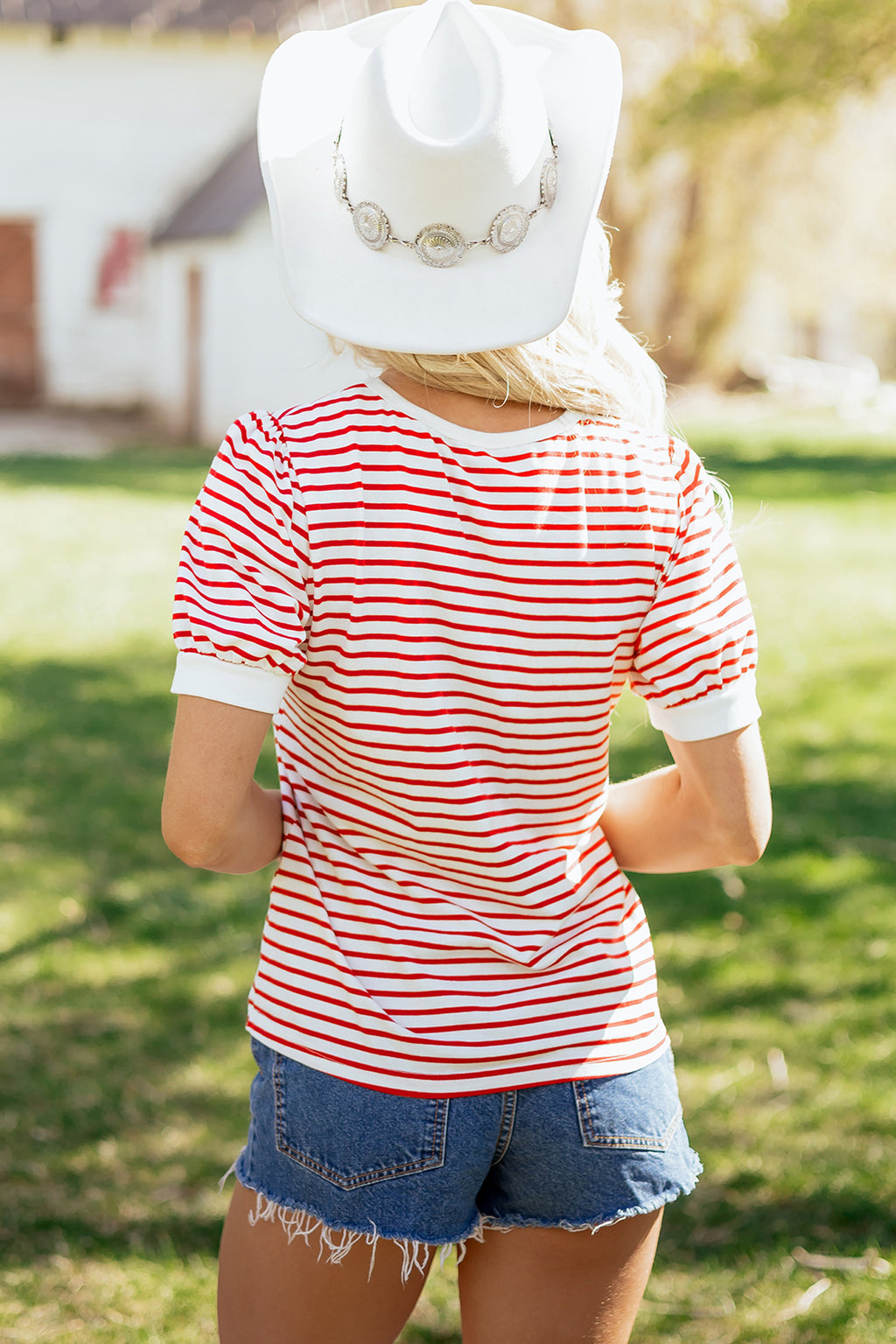 Celia Kate Striped Shorts