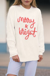 Hazel Blues® |  MERRY & BRIGHT Round Neck Sweater