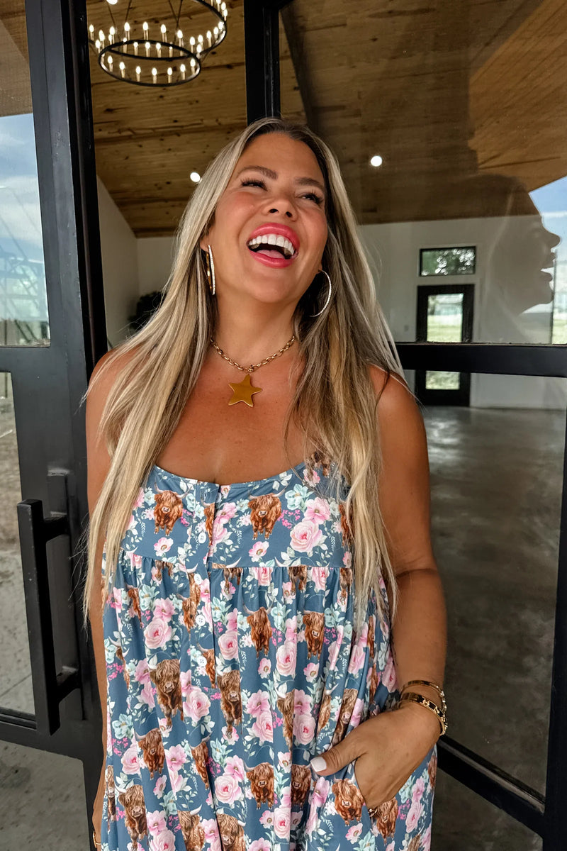 Hazel Blues® |  Sleepy Cowgirl Night Dress