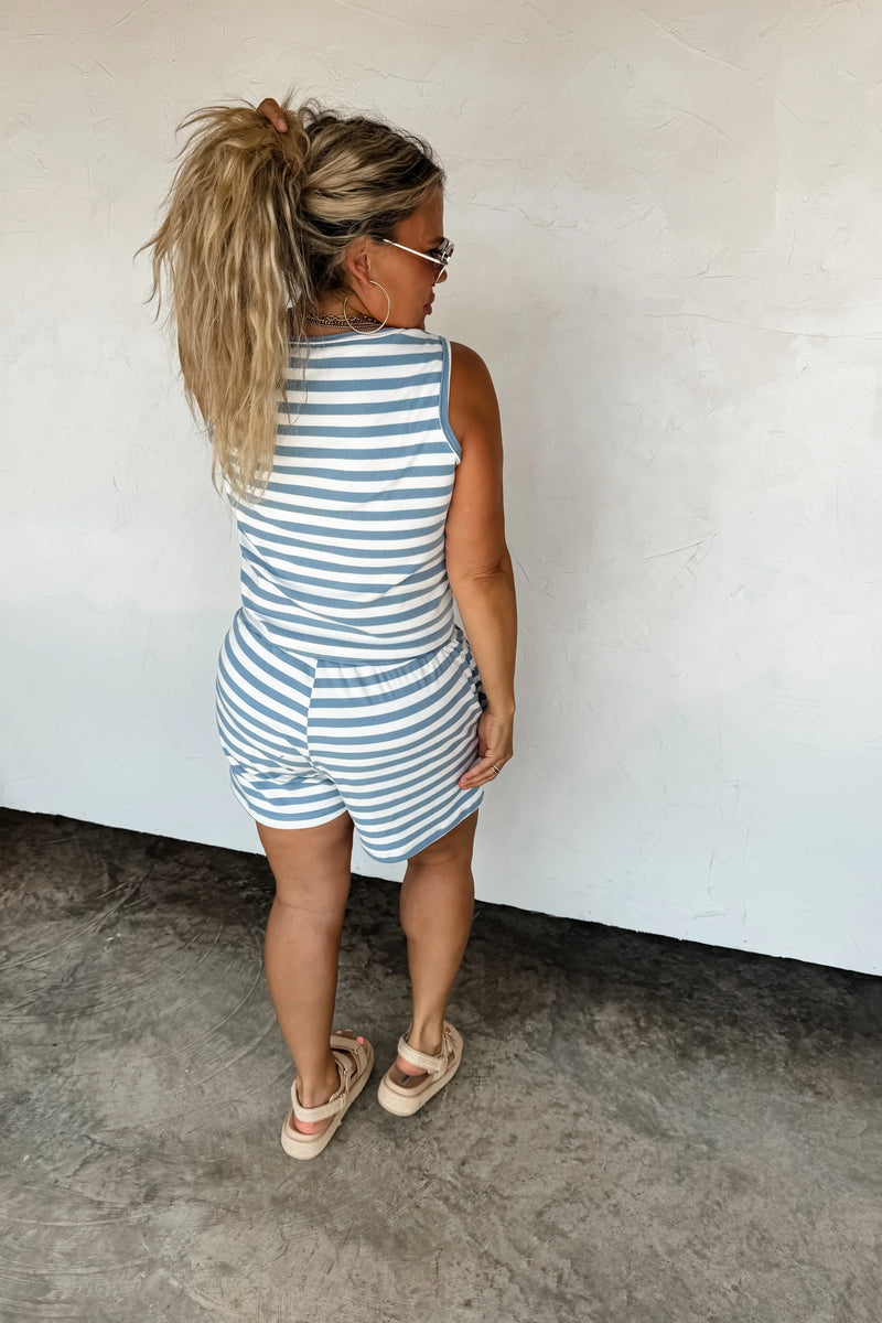 Hazel Blues® |  PREORDER: Haven Stripe Shorts