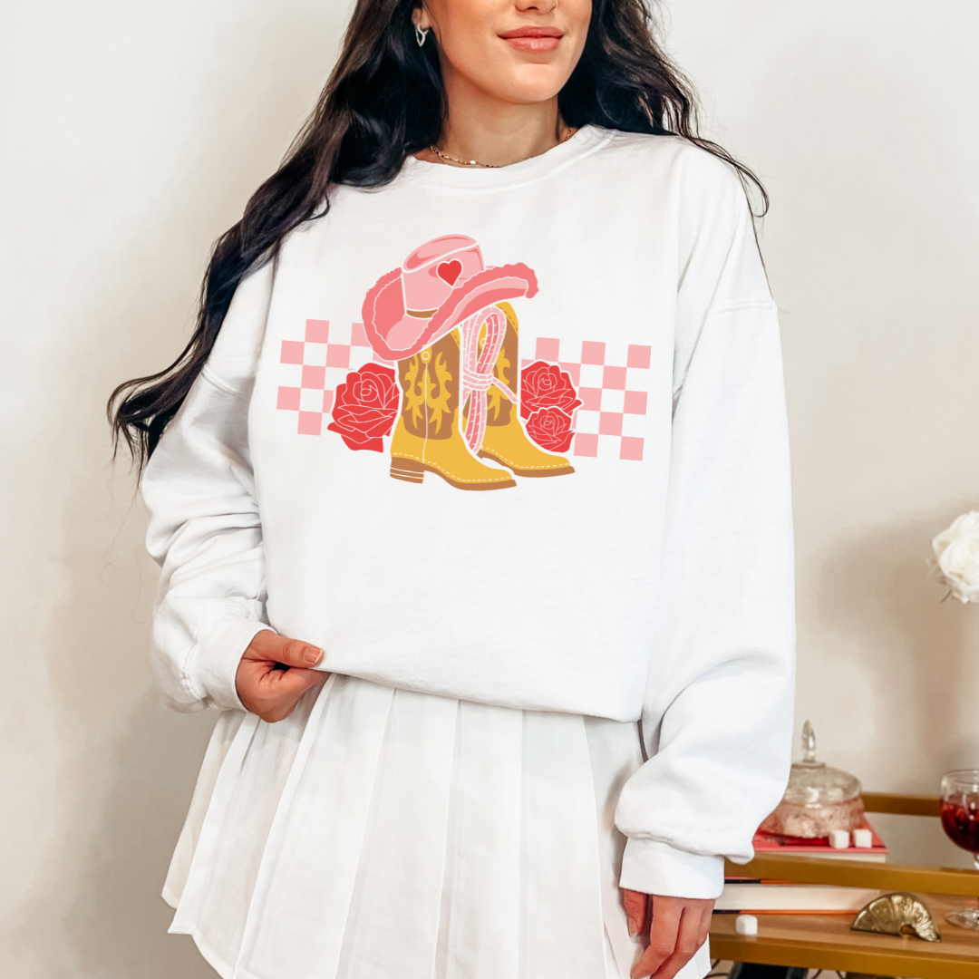 Hazel Blues® |  Rodeo Sweetheart Graphic Sweatshirt