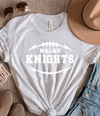 Hazel Blues® | Knights Bolt Football: TEE