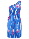 Hazel Blues® |  Cutout Printed Sleeveless Mini Dress