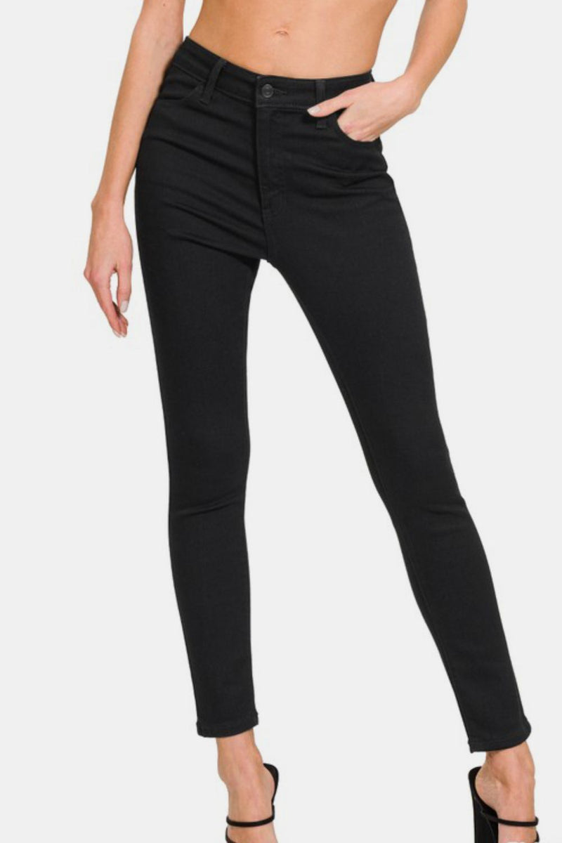 Hazel Blues® |  Zenana High Rise Skinny Jeans with Pockets