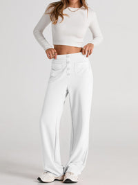 Hazel Blues® |  High Waist Wide Leg Pants