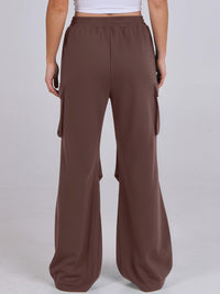 Hazel Blues® |  Elastic Waist Wide Leg Pants with Pockets