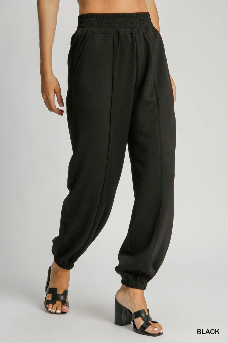 パンツ maison celon drawstring jogger pants Splendid x Cella Jane Blog Knit High Rise Elastic Tie Front