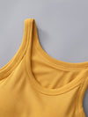 Hazel Blues® |  Round Neck Tank with Bra