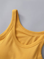 Hazel Blues® |  Round Neck Tank with Bra