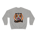 Hazel Blues® |  Orange & Black Tigers Graphic Sweatshirt