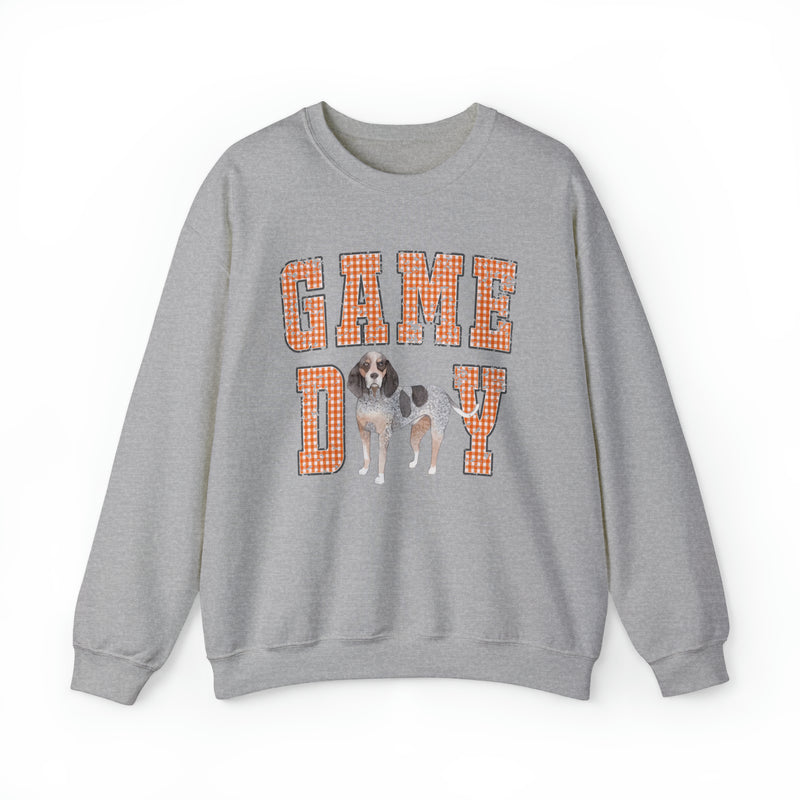 Hazel Blues® |  TN Vols Game Day Gingham Sweatshirt