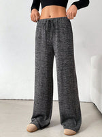Hazel Blues® |  Tied Striped Wide Leg Pants