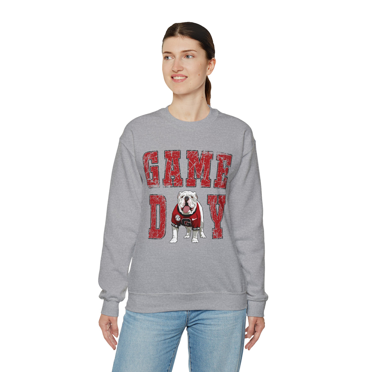 Hazel Blues® |  Bulldog Game Day: Distressed