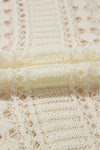 Hazel Blues® |  Hollow Out Drop Shoulder Sweater