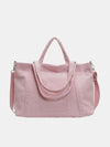 Hazel Blues® |  Corduroy Solid Large Tote Bag