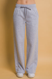 Hazel Blues® |  Love Tree Drawstring Wide Leg Sweatpants with Pockets