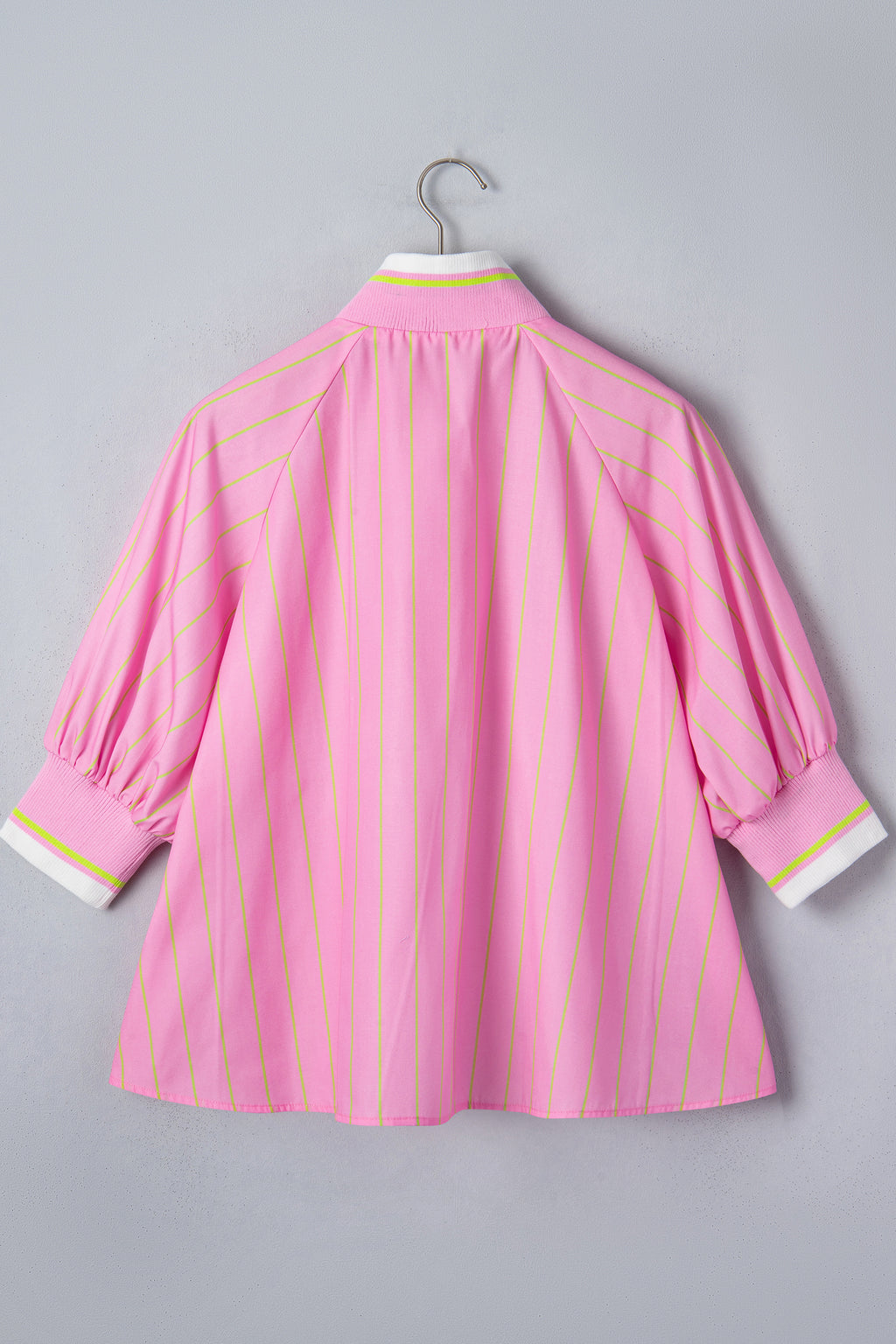 Hazel Blues® |  Pretty in Pink Zip Collar Top