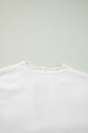 Hazel Blues® |  Daisy Notched Long Sleeve Sweater
