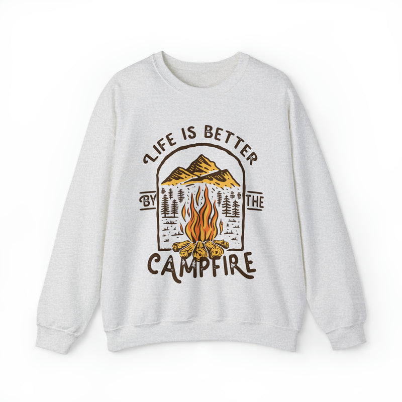 Hazel Blues® |  Campfire Graphic Sweatshirt