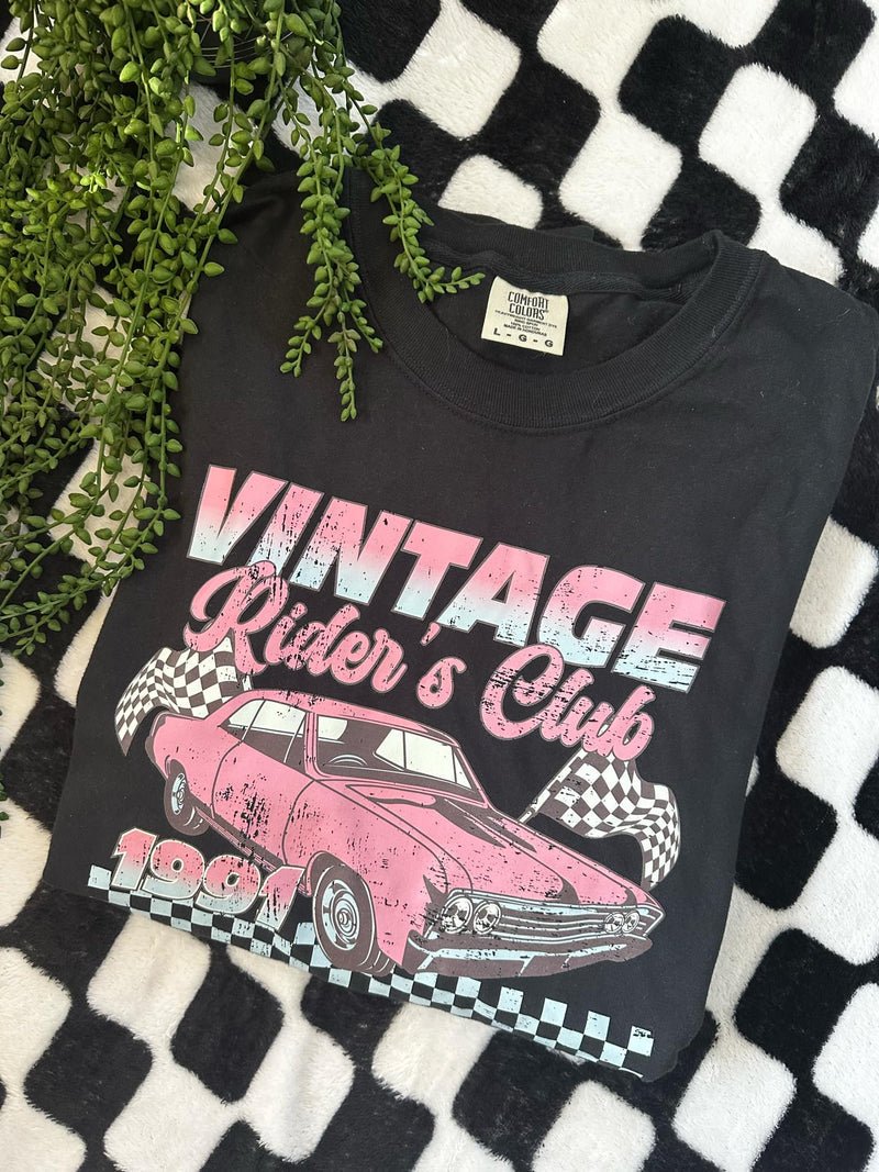 Hazel Blues® |  Vintage Riders Club Graphic Tee