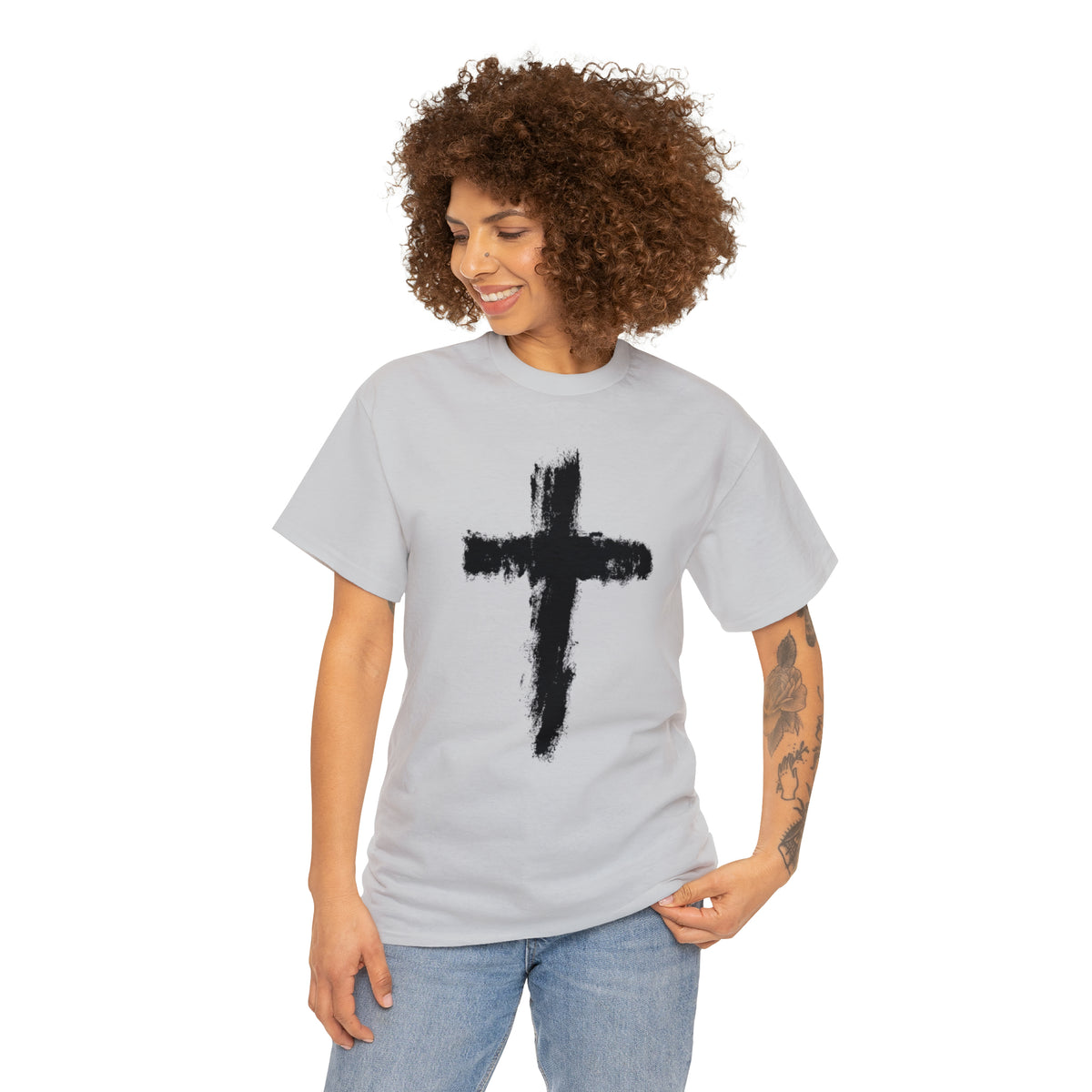 Hazel Blues® |  Splatter Cross Graphic Tee