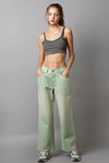 Hazel Blues® |  POL Embellishments Gradient Wide Leg Pants