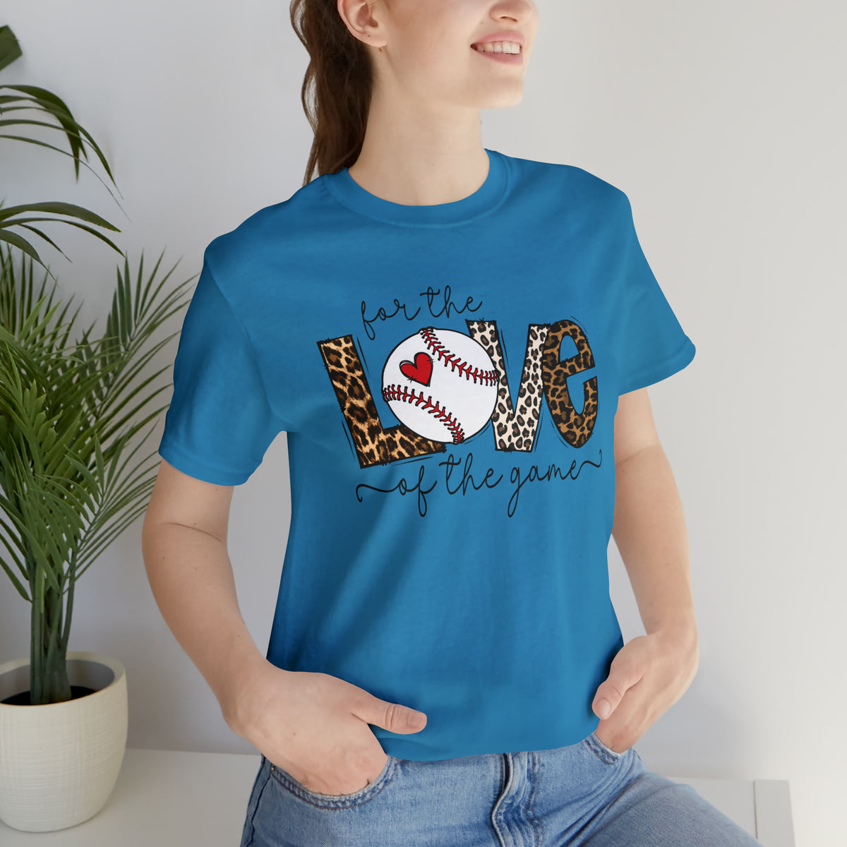 Hazel Blues® |  Love of the Game Baseball Graphic Tee